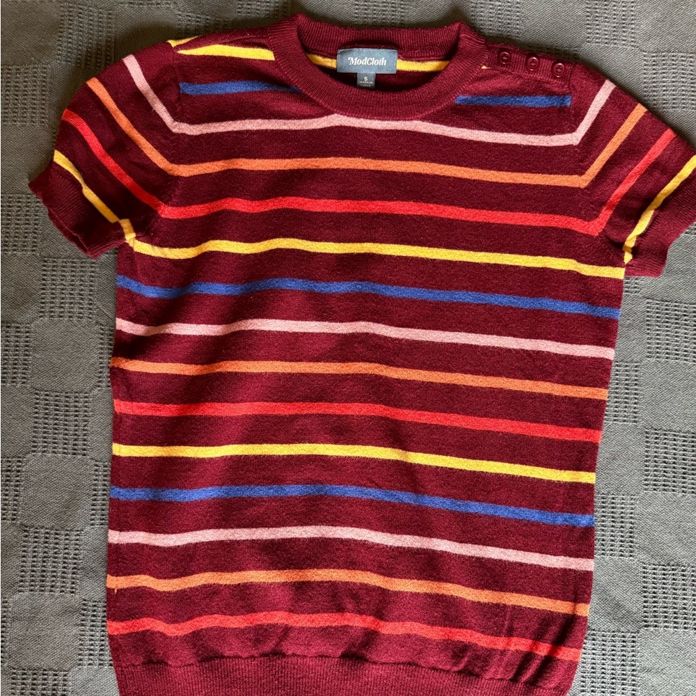 Modcloth short sleeved sweater